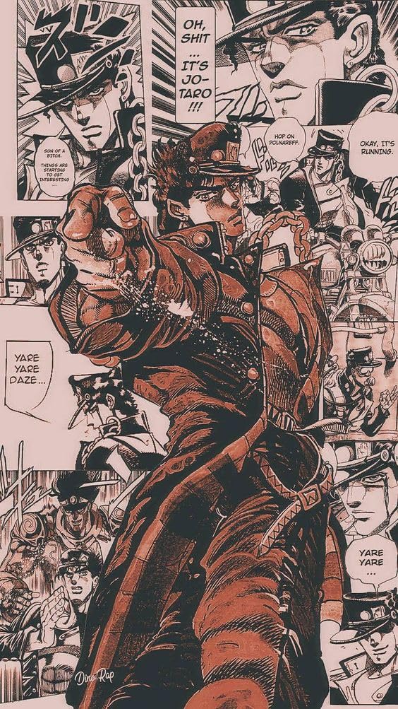 JoJo's Bizarre Adventure Poster - 12x18 Inches | 170 GSM Gloss